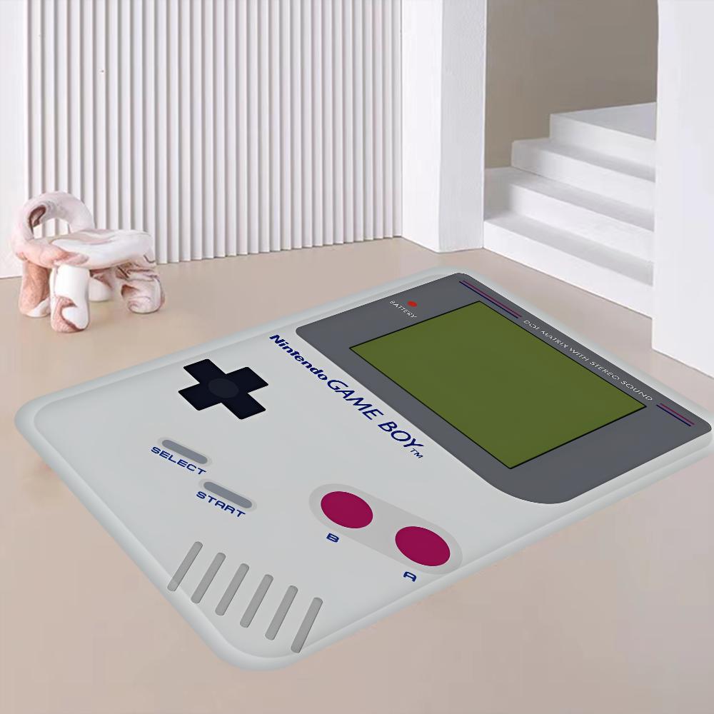 

Игровая консоль Коврик для двери Моющийся Нескользящий Коврик для зоны дивана и кресел в гостиной Кухонный приветственный придверный коврик 40x60cm