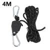 Rope Rope Buckle Stainless Steel+nylon Tent Pulley 4mm*4m
