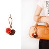 Zhang Yuanying Bayberry Ball Charm - Handmade Woven Bag and Shoe Ornament Keychain