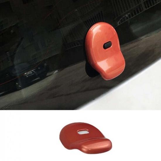 Orange Cover Trim Back Door Tailgate Handle ABS For Benz Smart Fortwo 2015-