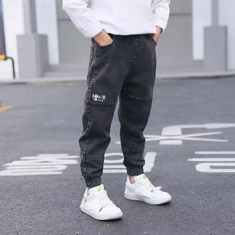 Kids Baby Boys Clothes Jeans Fashion Trousers Denim Pants 5-11 Years Children Wear Clothing Toddler Bottoms