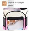 Octagonal Foldable Pet Tent: Dog Crate, Cat Bed, Birthing Room, Oxford Cloth.