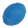 Dog Rugby Toy Rubber Bite Resistant Teeth Grinding Reduce Boredom Interactive Pet Chew Toy Balls for Dogs Puppy