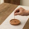 Circular Lotus Design Incense Insert Simple Style Thread Incense Incense Burner Household Indoor Bedroom Living Room Display
