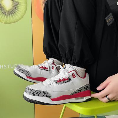 Jesienne i zimowe nowe buty sportowe z poduszką powietrzną, buty do koszykówki dla chłopców i dziewcząt, niszowe casualowe białe buty, buty do biegania dla par