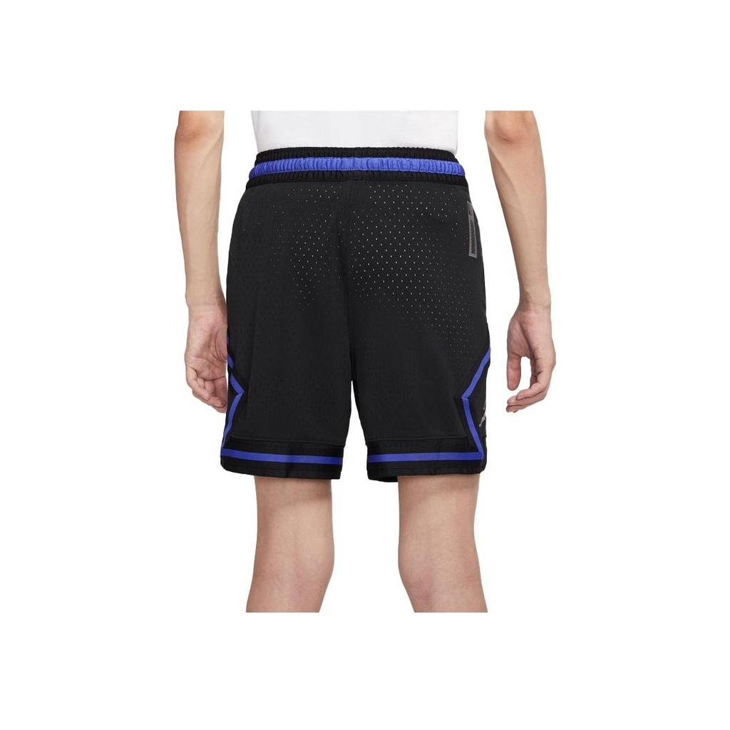 Jordan Pantaloni scurți sport cu șnur și picior drept, cu imprimeu logo cu dungi FW22, Bărbați, Partea de jos, Negru, DV9002-010