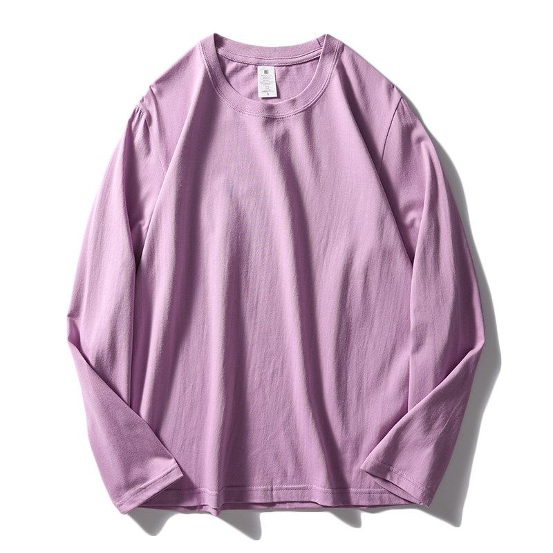 American Oversizet Shirt Long Sleeves Men's Cotton Fashion Brand Export Tail Order Cut Label Export Original Order Menswear Undershirt