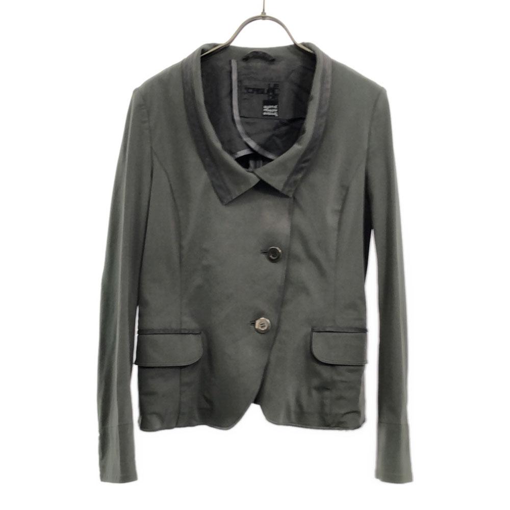 MARITHE + FRANCOIS GIRBAUD Design Jacket M Khaki Women Used