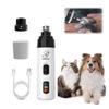 Dog Nail Grinder, 2025 New Electric Nail Trimmer for Dogs, USB Rechargeable Dog Nail Clippers, Ultra-Quiet Operation, Pet Nail Grinder Paws Grooming &