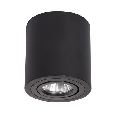 Plafon Tulon 1 Gu10 Czarny Alu Light Prestige Lp-5441/1Sm Bk