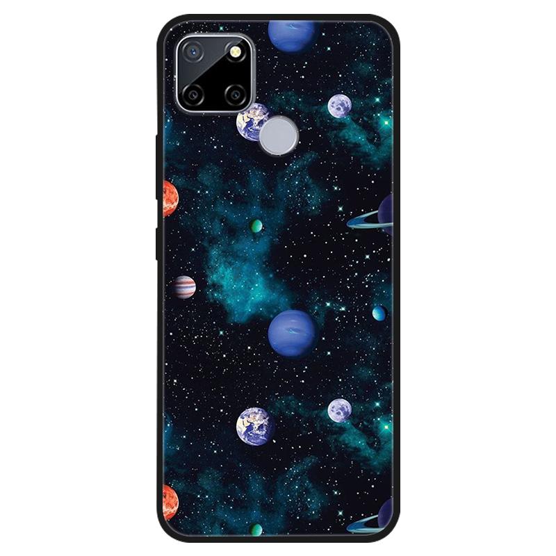 For Realme C25s C25 Case Painted Silicone Soft Phone Cover For Realme C25 C25S C21 C21Y C25Y Phone Case RealmeC25s C 25 s Funda