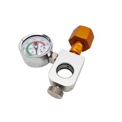 Station de remplissage adaptateur à connexion rapide CGA320 avec manomètre pour bouteille Sodastream Art Terra