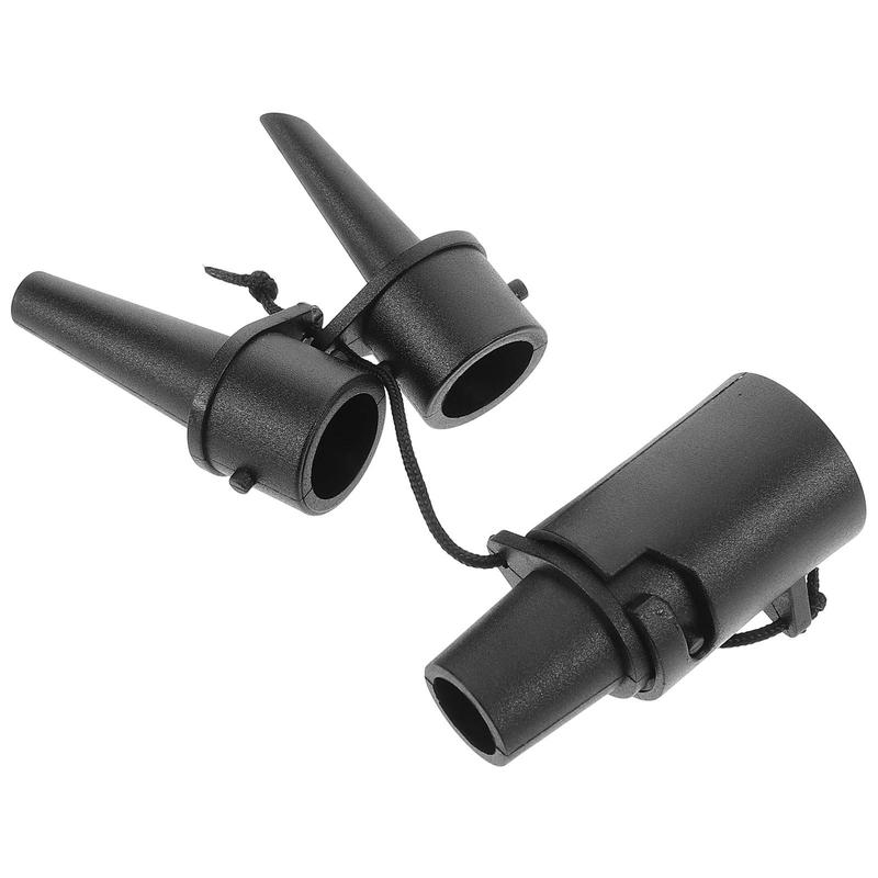 Air Pump Adapter Nozzles for Inflatables Mattress Replacement Bed Attachments Portable Inflate Air Mattress Swimming