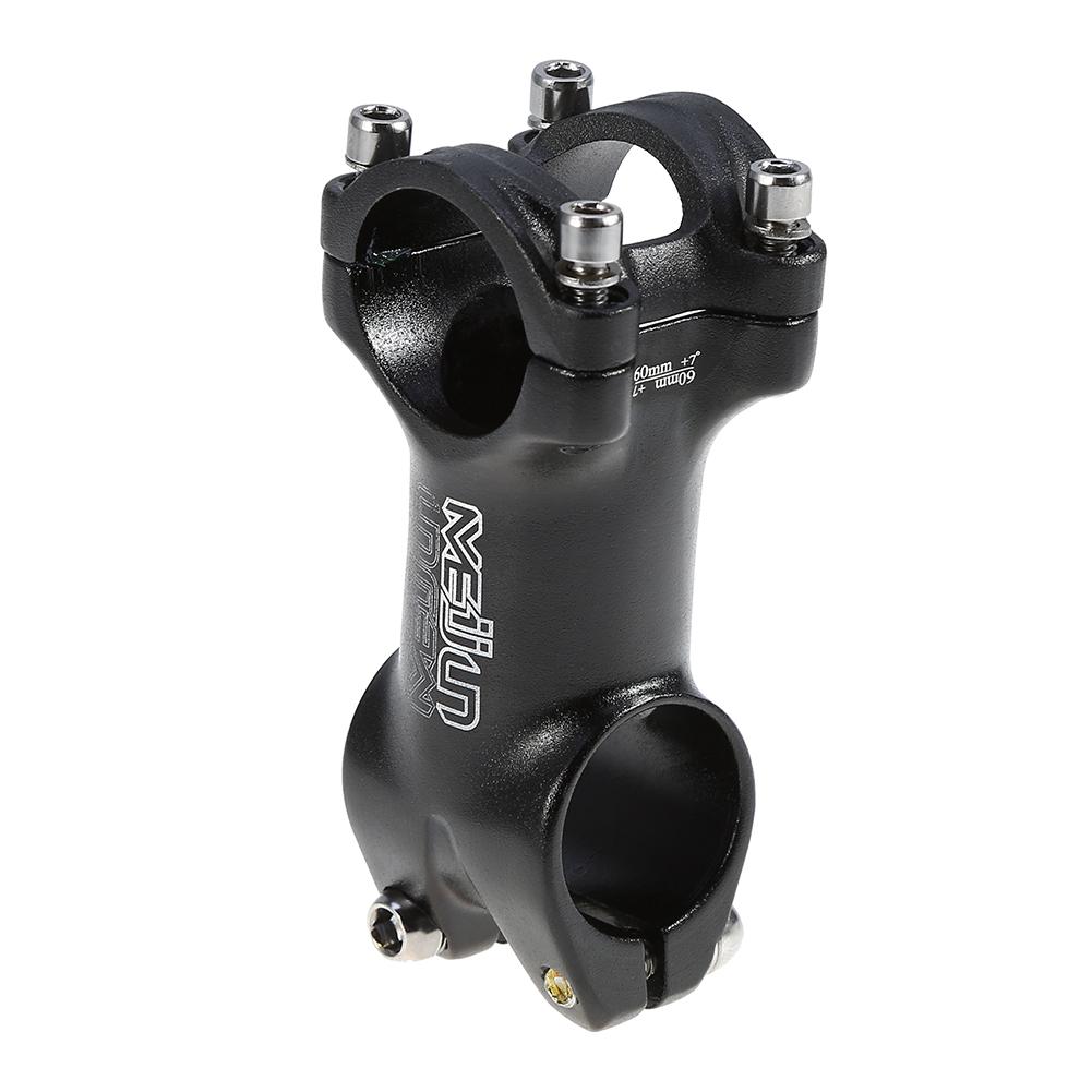 Mountain Road Bike Alunimium Alloy Bike Stem Accessory (Black 31.8*60mm)