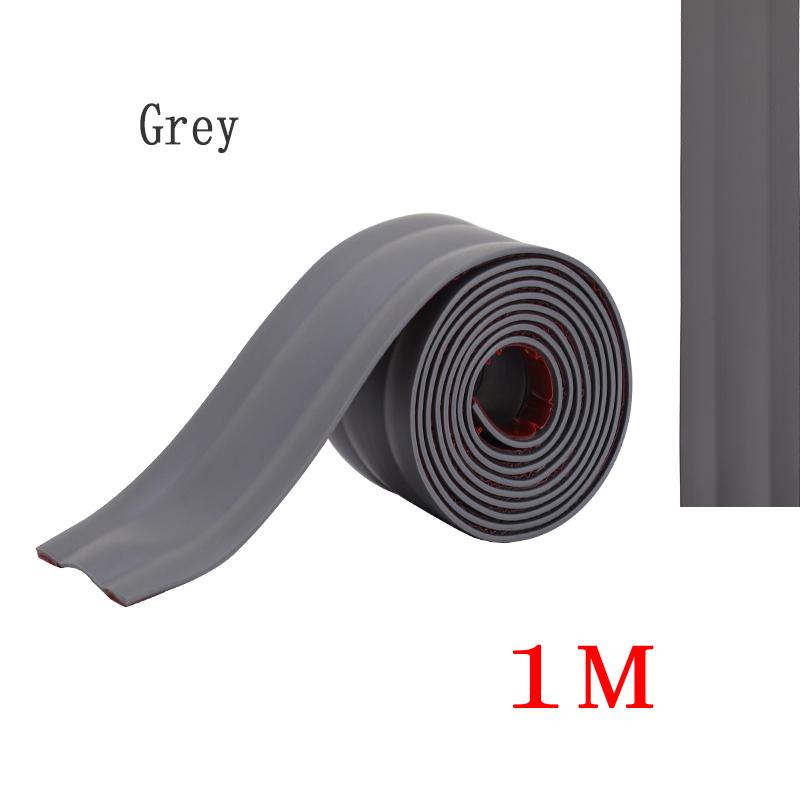 1M Surface Mounted Self-Adhesive Flexible Cable Duct Wall Desktop Invisible Cable Organizer Floor Covering Decoration Cable Duct