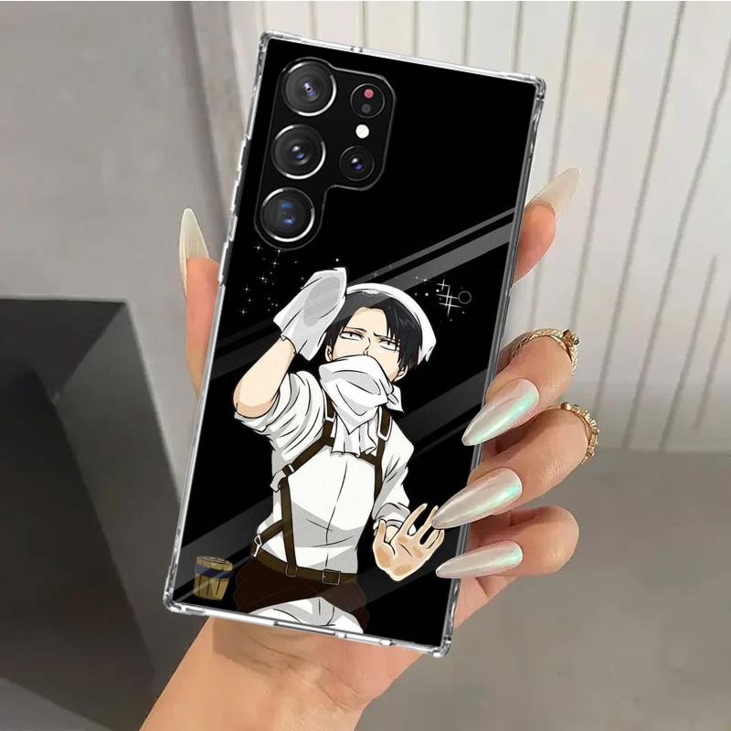 

Чехол для телефона Attack Levi для Samsung Galaxy S25 S24 S23 Ultra S22 S21 Plus S20 FE S10 + S10E S25U Мягкий печатный корпус S24 S23 S22 S21 Samsung S24