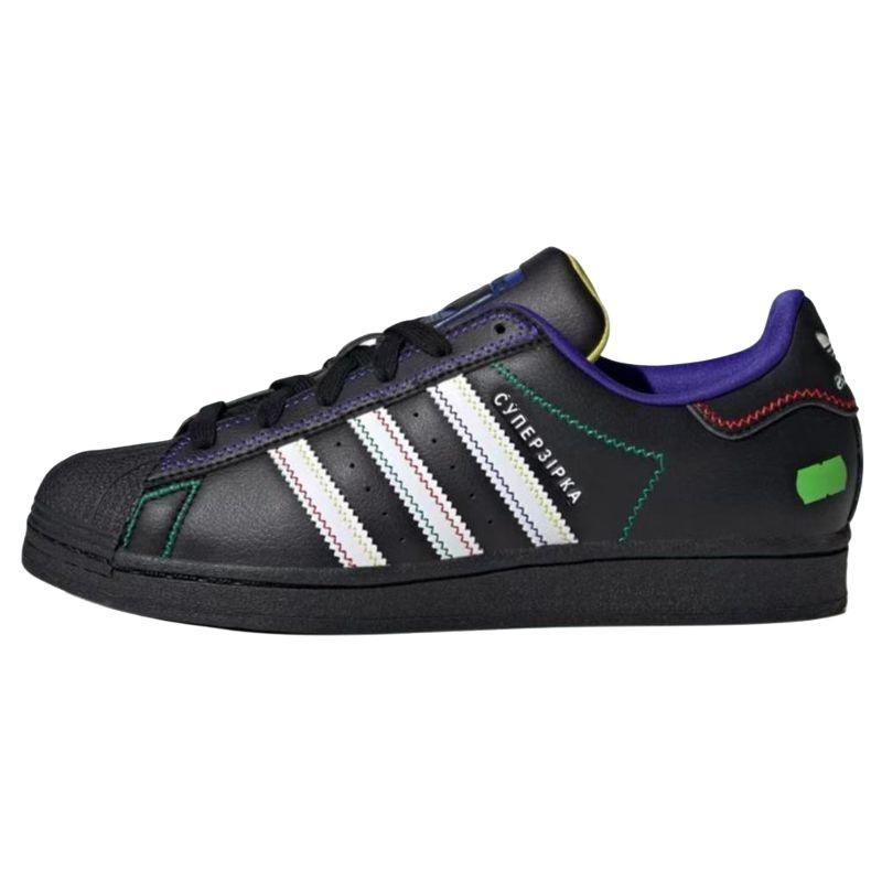 (WMNS) adidas Superstar x KSENIASCHNAIDER Black Night Flash Green Women s IE0365 EU 36