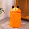 Großer faltbarer Stoff-Aufbewahrungskorb für Spielzeug Kleidung Tragbar Wasserdicht Wäschekorb Organizer Kinderzimmer