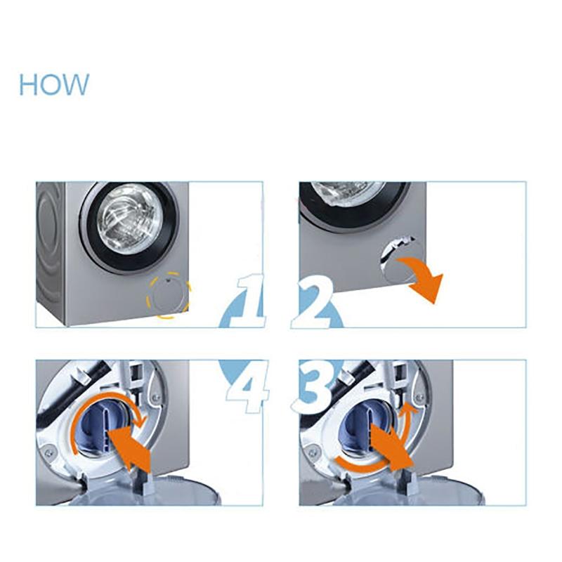 Universal Washer Drain Pump Filter Drain Pump for Valve for  for Siemens Drum Washing Machines Replacement Accessor