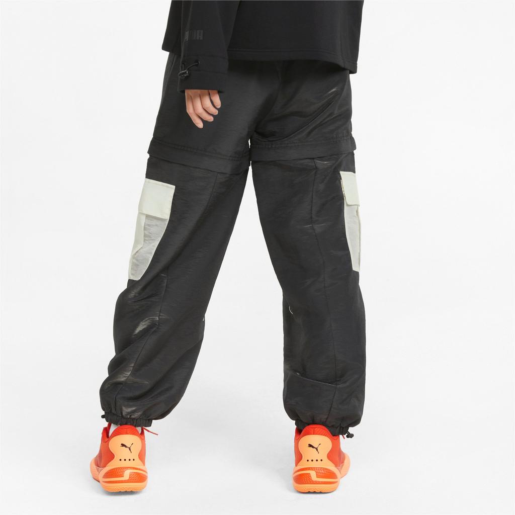 Puma Bouta Drawstring Cuffed Sports Pants Women Bottoms Black 534201-01