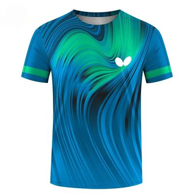 Herren T-Shirt Schnelltrocknend Sport Tennis Kleidung Mode 3D Druck Badminton Uniformen Frauen Training T-Shirt Herren Tops T-Shirts