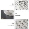 Anti-blocking Hair Catcher Stopper Shower Floor Drain Cover Bathroom Kitchen Sink Strainer Filter