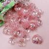 14.7mm 100PCS Galsang Flower High Quality New Loose Acrylic Beads For Jewelry Making DIY Necklace Bracelets Earrings  Handmade Fashion Accessories