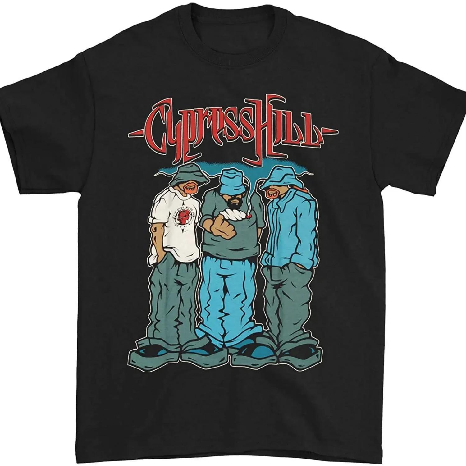 

Оригинальная футболка CYPRESS HILL Blunted Slim-Fit Черная S-2XL НОВАЯ XXXL чёрный