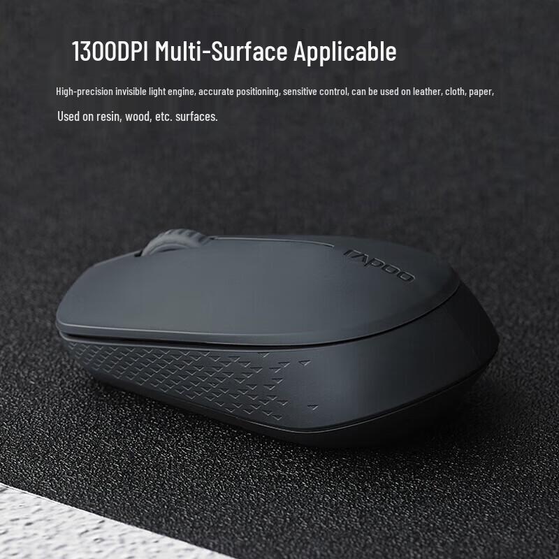 Rapoo M100G Tri-Mode Wireless Bluetooth Silent Mouse