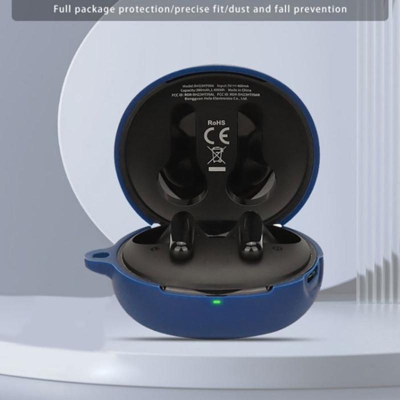 Earphone Protective Case Compatible for T13 ANC2 Cover Shockproof Shell Washable Silicone Housing Anti Dust Sleeve Frame