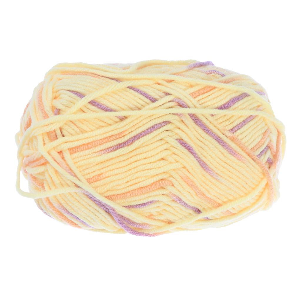 50G Milchbaumwollgarn Chunky Handgewebtes Garn zum Stricken Häkeln Accessoires Warmer Schal Mütze Schuh DIY Geschenkidee