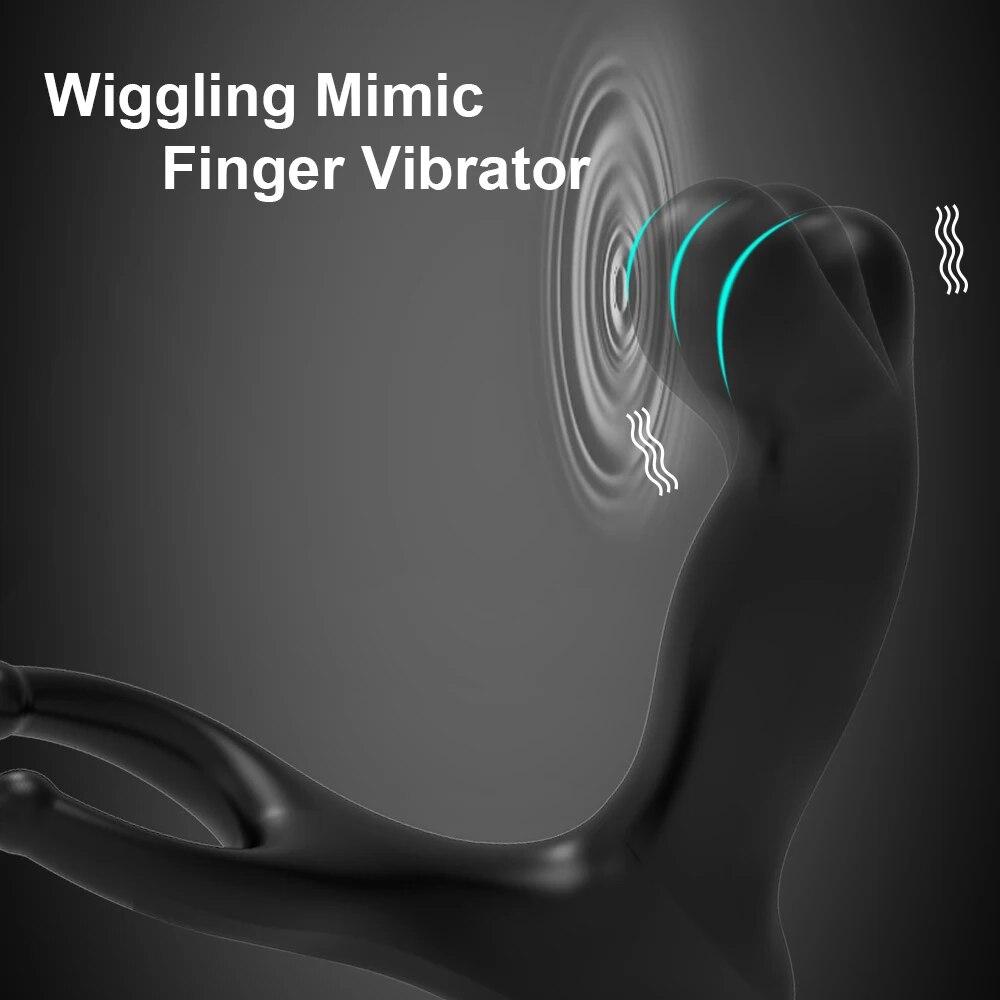 Male Prostate Massage Vibrator Anal Plug Sex Toys For Men Wireless Control Silicone Delay Ejaculation Stimulator Butt Plug
