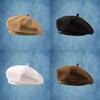 Classic Wool Beret Hat For Women With Windproof Warmth For Autumn Winter Styles