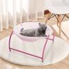 Detachable Elevated Cat Hammock Breathable With Stand Cat Standing Bed Free-Standing Comfortable Pet Sleeping Nest Winter