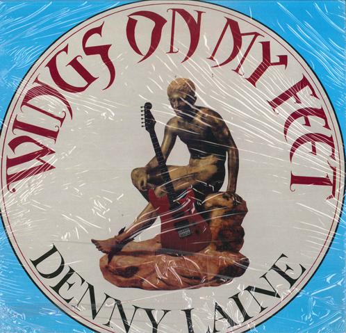 

LP Record DENNY LAINE - Wings On My Feet PTLS1087 President Recor 1987 UK Rock