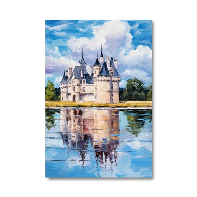 

Artcozy спрей печать холст живопись водостойкая и уличная настенная живопись маслом плакат для декора гостиничного номера без рамки 21*30cm No Frame