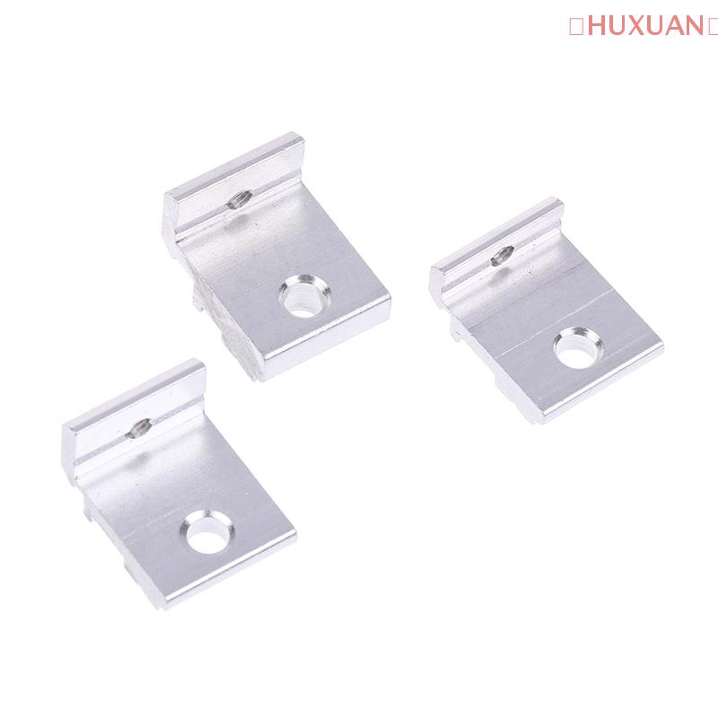 1Set High Quality 2020 3030 4040 DIY Hardware Accessories  Aluminum Profile Fixing Parts Side Panel Bracket Accessories