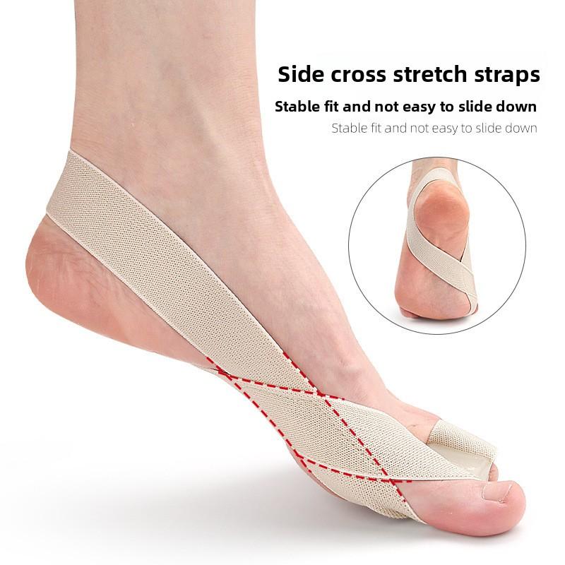Unilateral Stretching Thumb Valgus Day and Night Wearable Shoes SEBS Collar Split Toe Overlap Toe Split Tension Band