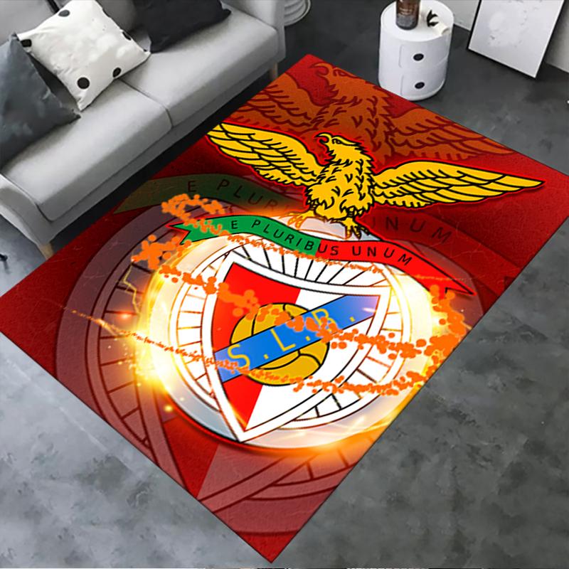 2026 NEW S.L. Benfica Carpet Rug for Living Room Bedroom Home Sofa Decoration,Kids Play Non-slip Floor Mat