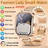 2025 Nová Módní Chytrá 1.75" HD Displej Hodinky Ženy AMOLED Zakřivená Obrazovka IP68 Vodotěsné Zdraví Hovory Chytré Hodinky Apple Watch Dámské pro Dámský Dárek