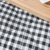 Simple Black White Checkerboard Pattern Summer Quilt Cotton Skin-friendly Air Conditioning Quilted Quilt Multifunction Blanket