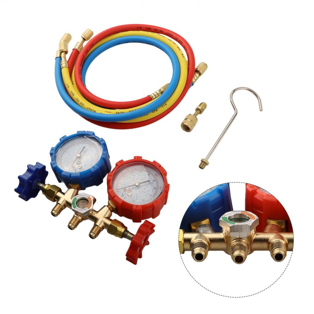 Refrigeration Systems Air Conditioning Tool Manifold Gauge Kit