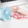 Halter Pocket Handheld Mini Little Fan Handheld Usb Handheld Folding Charging 3-in-1 Fan