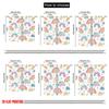 2D Flat Printing 2pcs Curtain Cute Rainbow Cloud Stars Digital Printed Polyester Drapes Holiday Decorations Perfect for Holiday