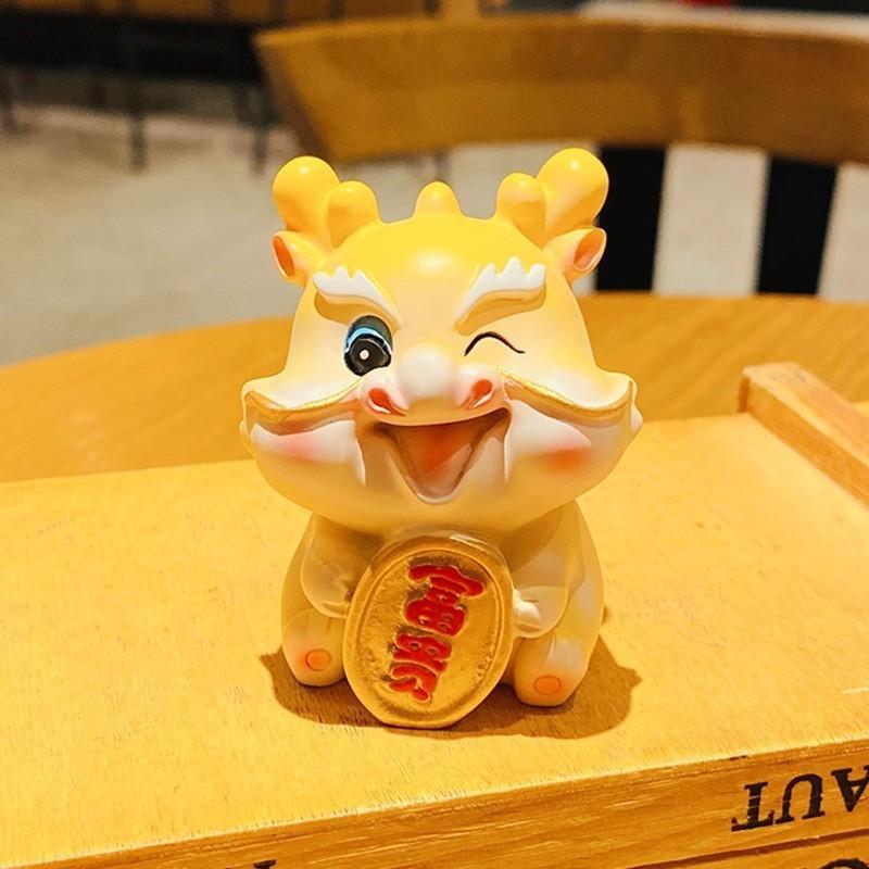 Cute Chinese Lucky God Car Hanging Ornament Prosperity And Wealth Charm