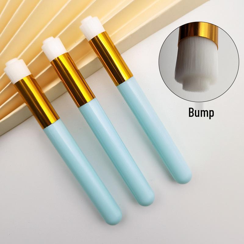 Angled Nose Shadow & Eyelash Cleaning Brush - Blackhead Remover, Makeup & Beauty Tool