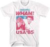 Hot Wham In Concert George Michael and Andrew Ridgeley Cotton Shirt Unisex T-Shirt