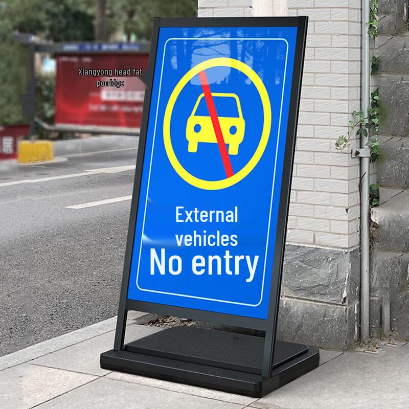 Outdoor Windproof Advertising Display Stand