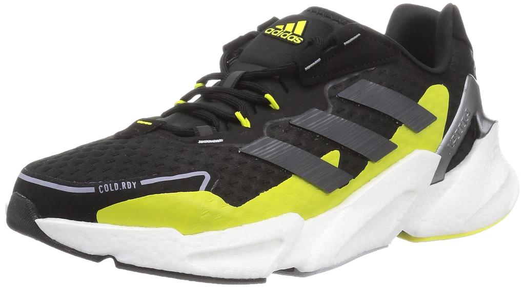 Adidas X9000L4 RDY LGL90 Running Core Yellow Size Cm COLD. Shoes, Black/Night Metallic/Acid (S23675), 25.0