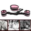 Sexy Handcuffs for Sex for Play Red Soft Blindfold BDSM Collar Woman Beginner Neck To Wrist Bondage Gear & Accessories K